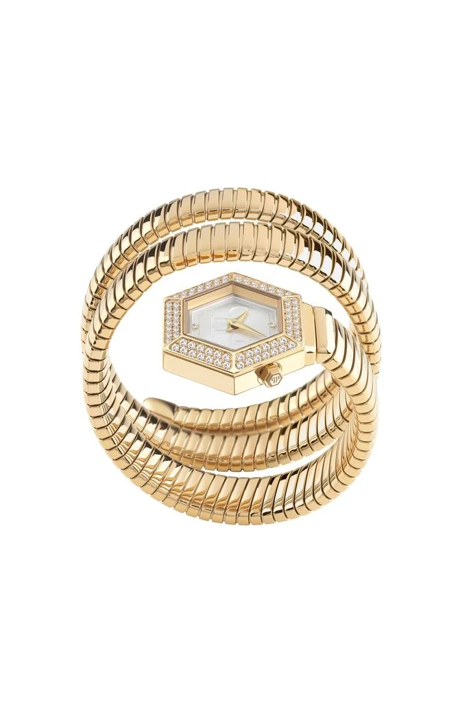 商品Philipp Plein|$nake Hexagon Bracelet Watch,价格¥1349,第2张图片详细描述