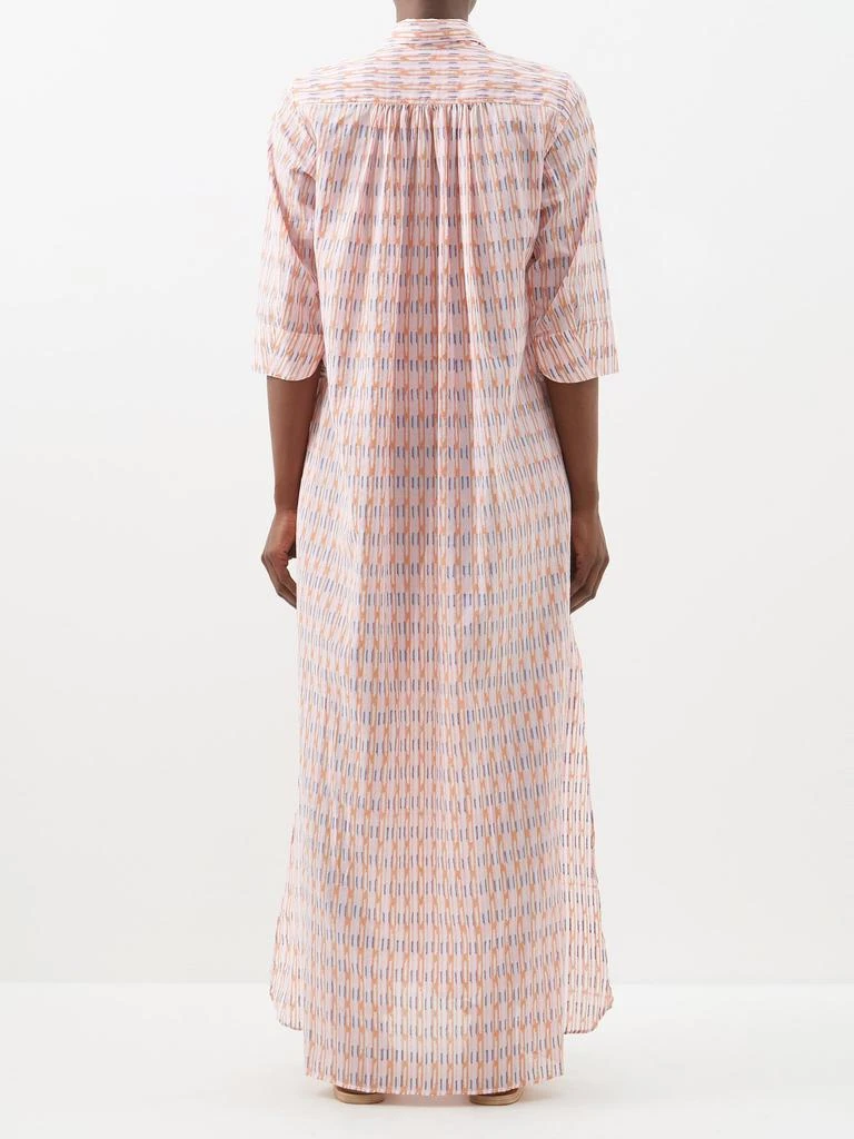 商品Thierry Colson|Angelica geometric-print cotton shirt dress,价格¥1322,第5张图片详细描述