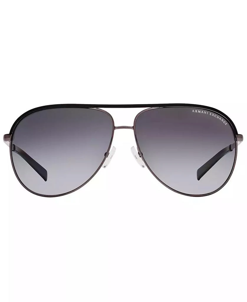 商品Armani Exchange|AX Armani Exchange Polarized Sunglasses , AX AX2002P,价格¥872,第4张图片详细描述