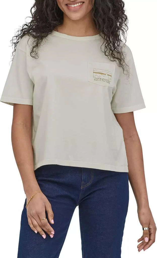 商品Patagonia|Patagonia Women's '73 Skyline Organic Easy Cut Pocket T-Shirt,价格¥231,第1张图片