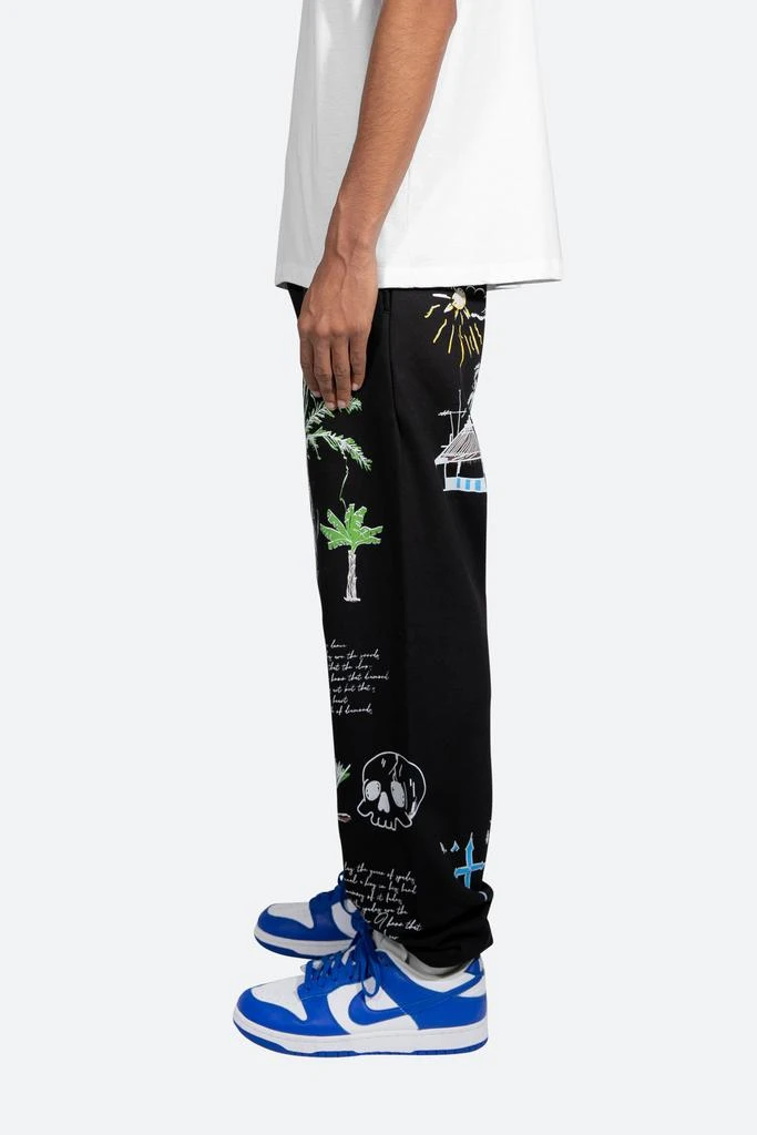 商品MNML|Beach Sweatpants - Black,价格¥274,第4张图片详细描述