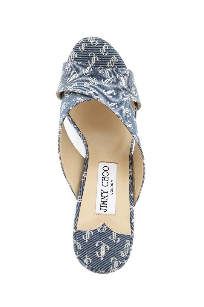 商品Jimmy Choo|'DOVINA' WEDGE MULES,价格¥1544,第3张图片详细描述