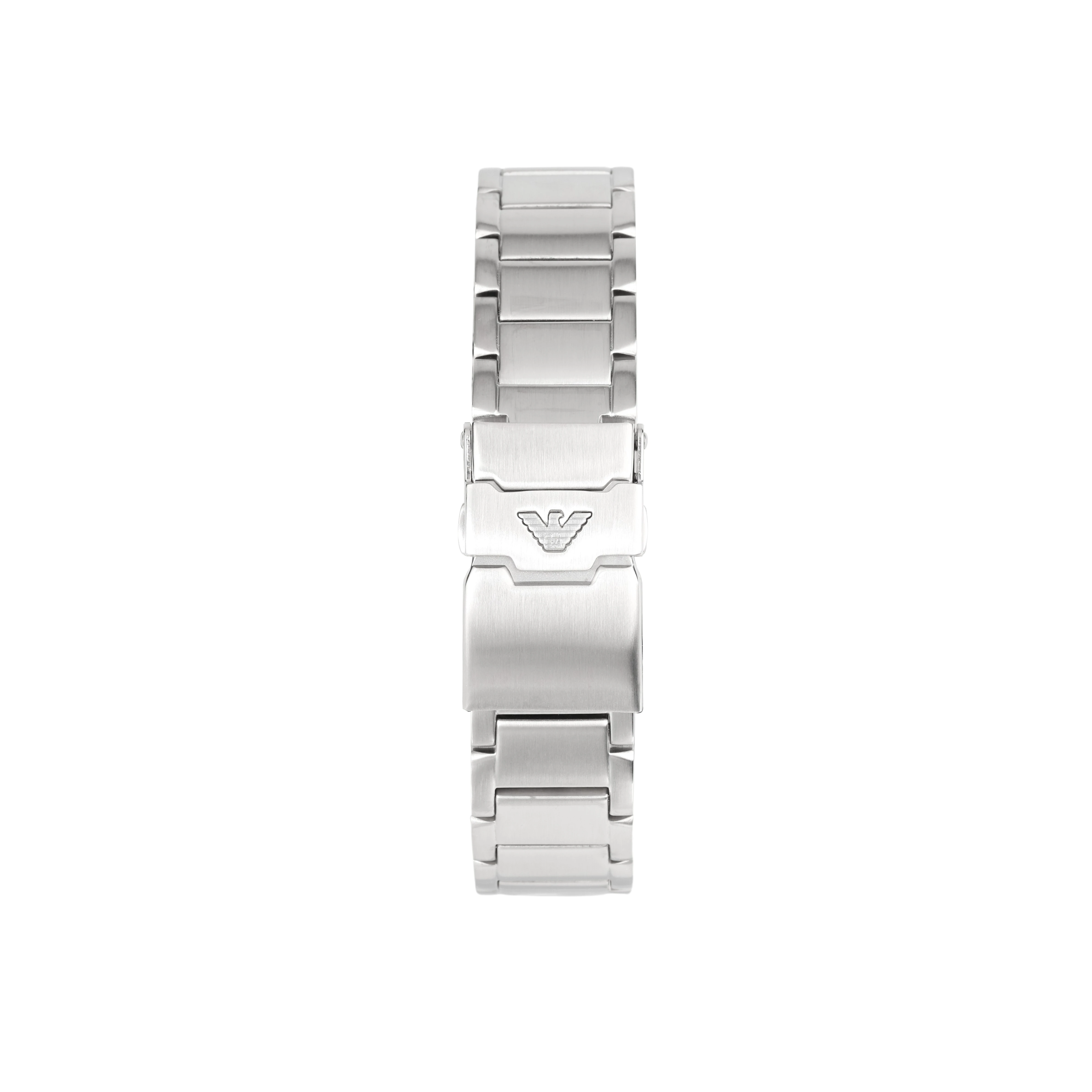 商品[国内直发] Emporio Armani|阿玛尼 腕表 石英机芯 不锈钢表带 43mm 绿色表盘 男表 阿玛尼绿水鬼多功能三眼计时,价格¥2393,第9张图片详细描述