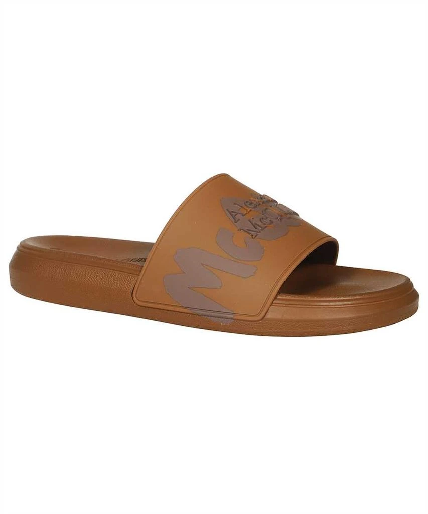 商品Alexander McQueen|Alexander McQueen GRAFFITI RUBBER Slides,价格¥2249,第2张图片详细描述
