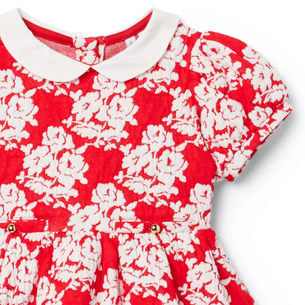 商品Janie and Jack|Jaquard Collared Dress (Toddler/Little Kids/Big Kids),价格¥435,第3张图片详细描述