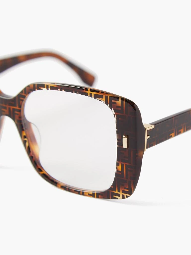 商品Fendi|Fendi First square tortoiseshell-acetate glasses,价格¥3313,第5张图片详细描述