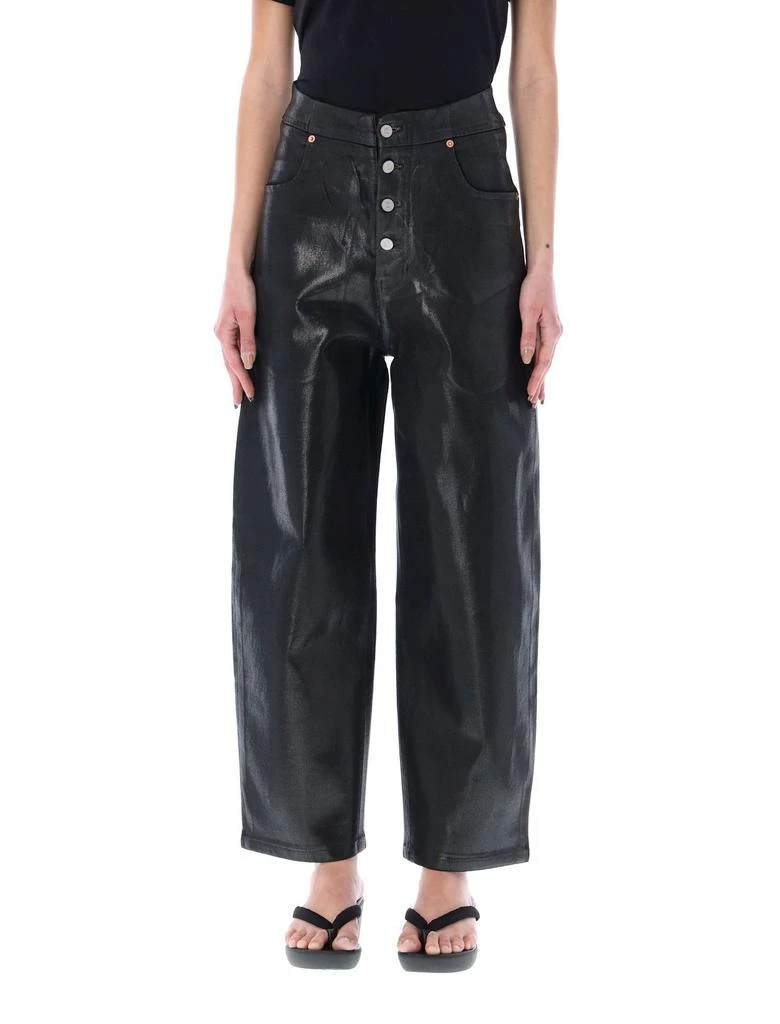 商品MAISON MARGIELA|MM6 Maison Margiela Wide Leg High-Rise Pants,价格¥2733,第1张图片