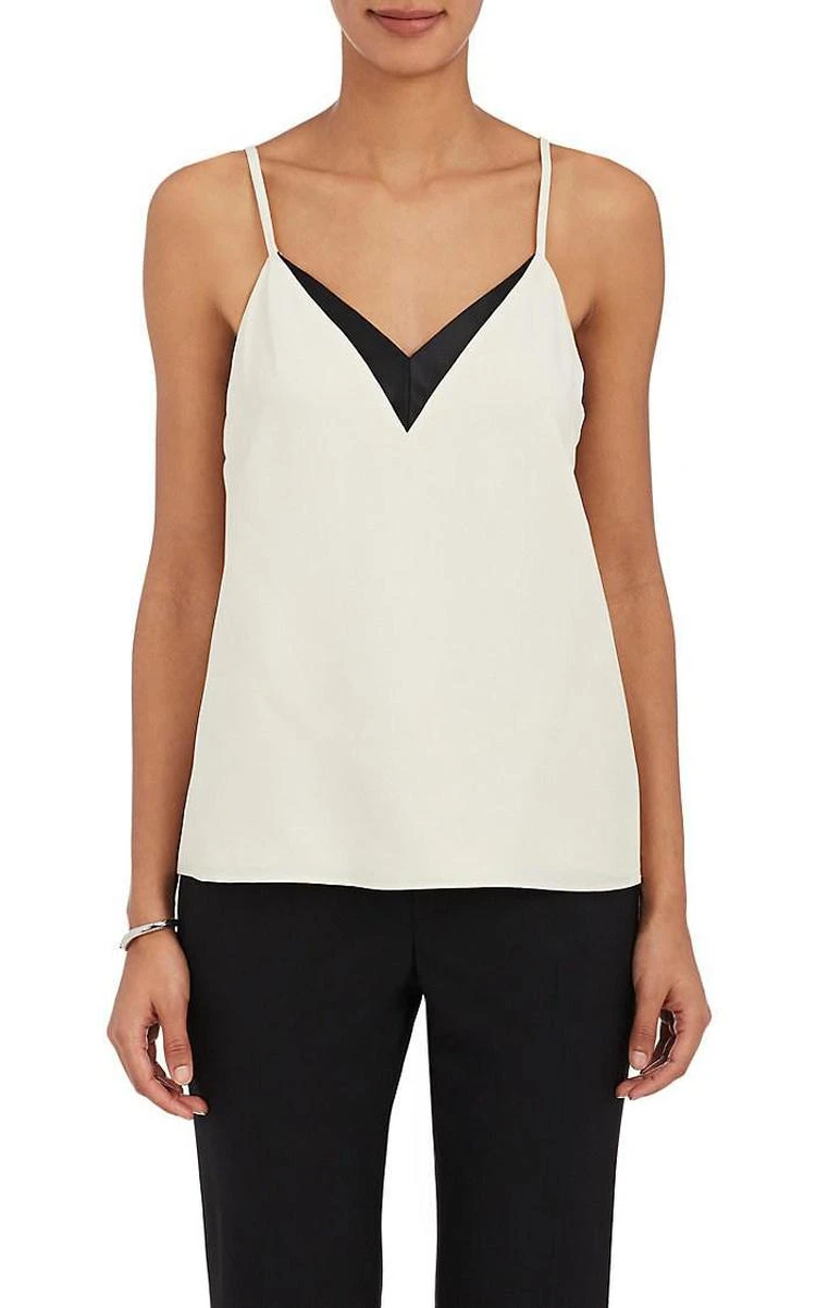 商品Lanvin|Satin-Back Crepe Camisole,价格¥4102,第1张图片