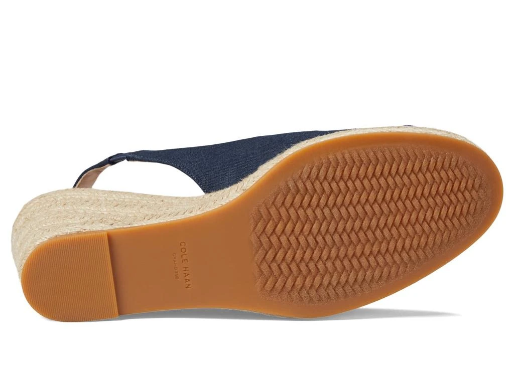 商品Cole Haan|Cloudfeel Espadrille Wedge Slingback 80 mm,价格¥1082,第3张图片详细描述