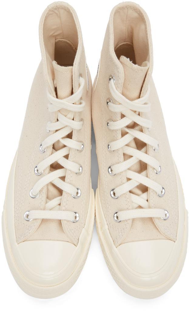 商品Converse|Off-White Chuck 70 Canvas Hi Sneakers,价格¥525,第7张图片详细描述