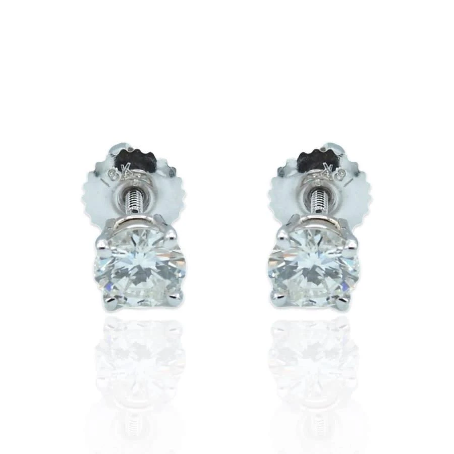 商品Tresorra|Tresorra 18K White Gold Diamond Stud Earrings,价格¥12975,第1张图片