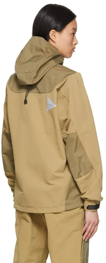 商品And Wander|Khaki Shell Jacket,价格¥2517,第3张图片详细描述