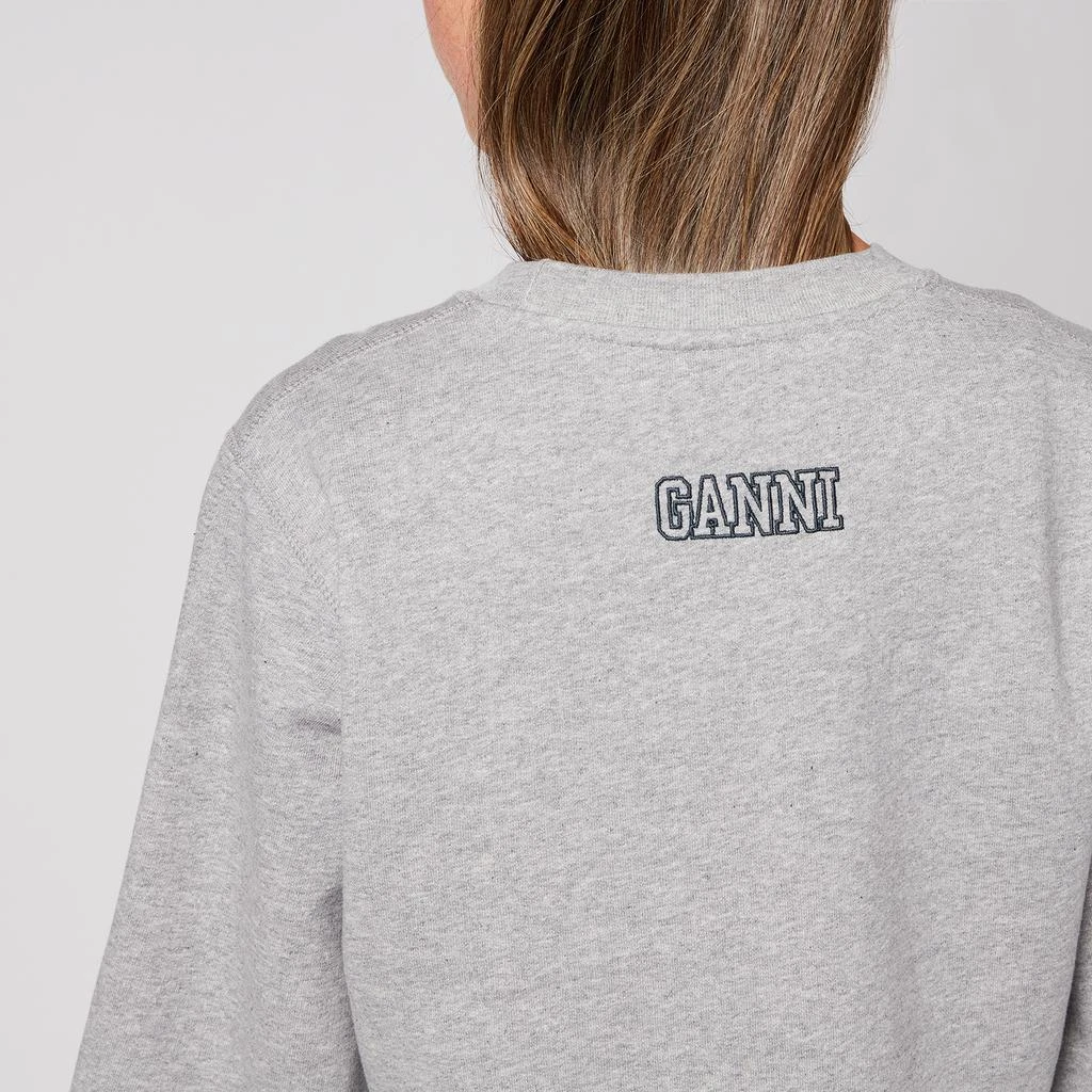 商品Ganni|Ganni Women's Software Isoli Sweatshirt - Paloma Melange,价格¥566,第4张图片详细描述