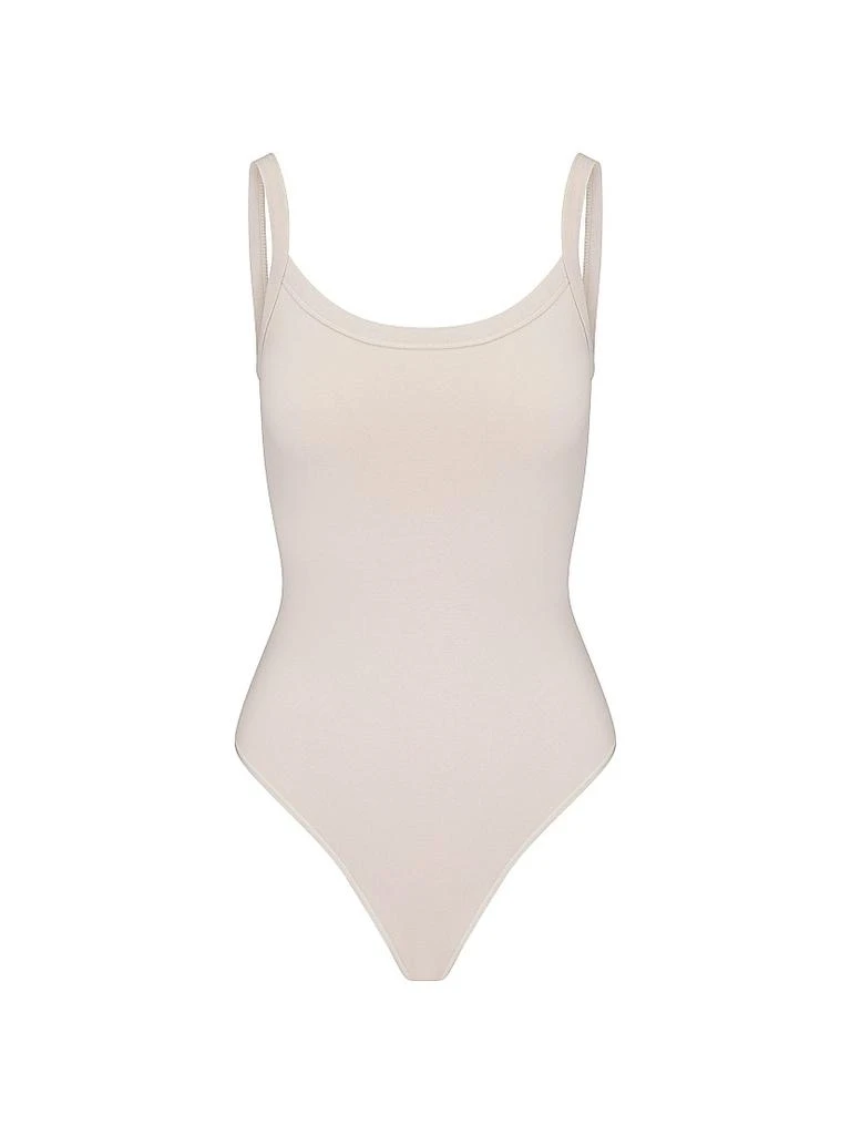 商品SKIMS|Cotton Jersey Scoop Neck Bodysuit,价格¥478,第1张图片
