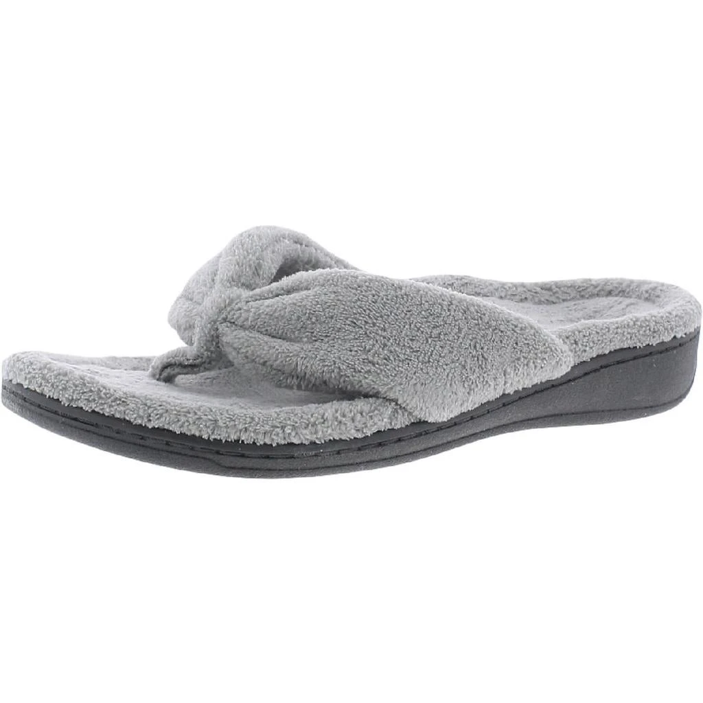 商品VIONIC|Vionic Womens Gracie Thong Flip Flop Wedge Sandals,价格¥327,第1张图片