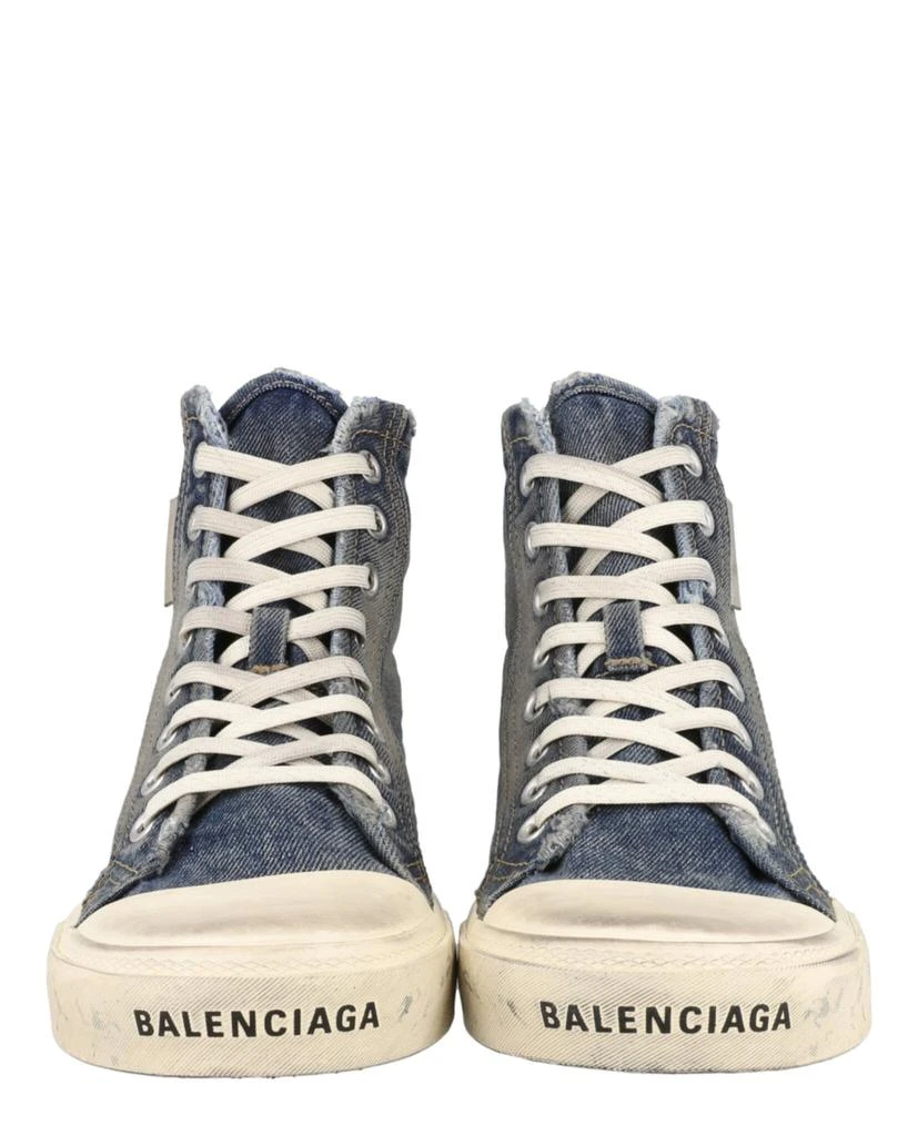 商品Balenciaga|Paris Denim High-Top Sneakers,价格¥3178,第5张图片详细描述