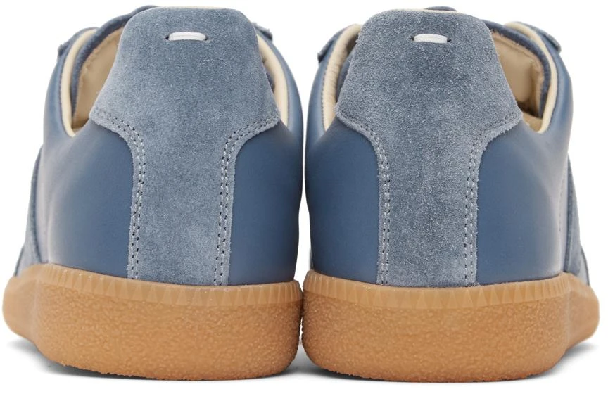 商品MAISON MARGIELA|Blue Replica Sneakers,价格¥2255,第2张图片详细描述
