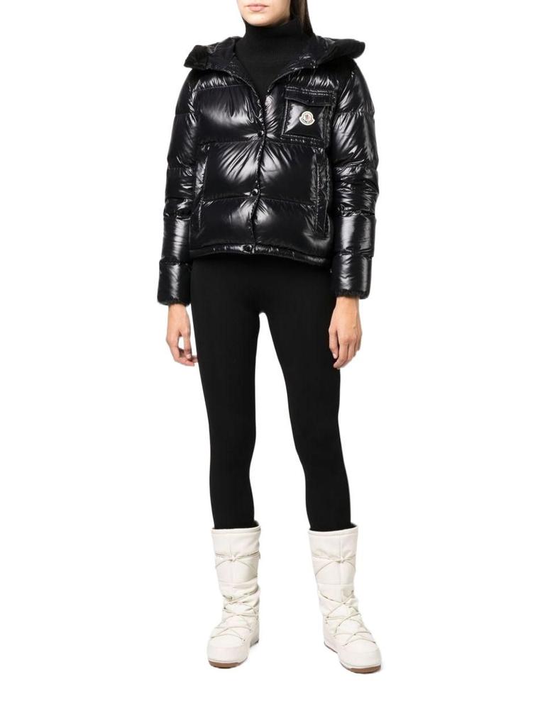 Moncler Women's  Black Polyamide Down Jacket商品第2张图片规格展示