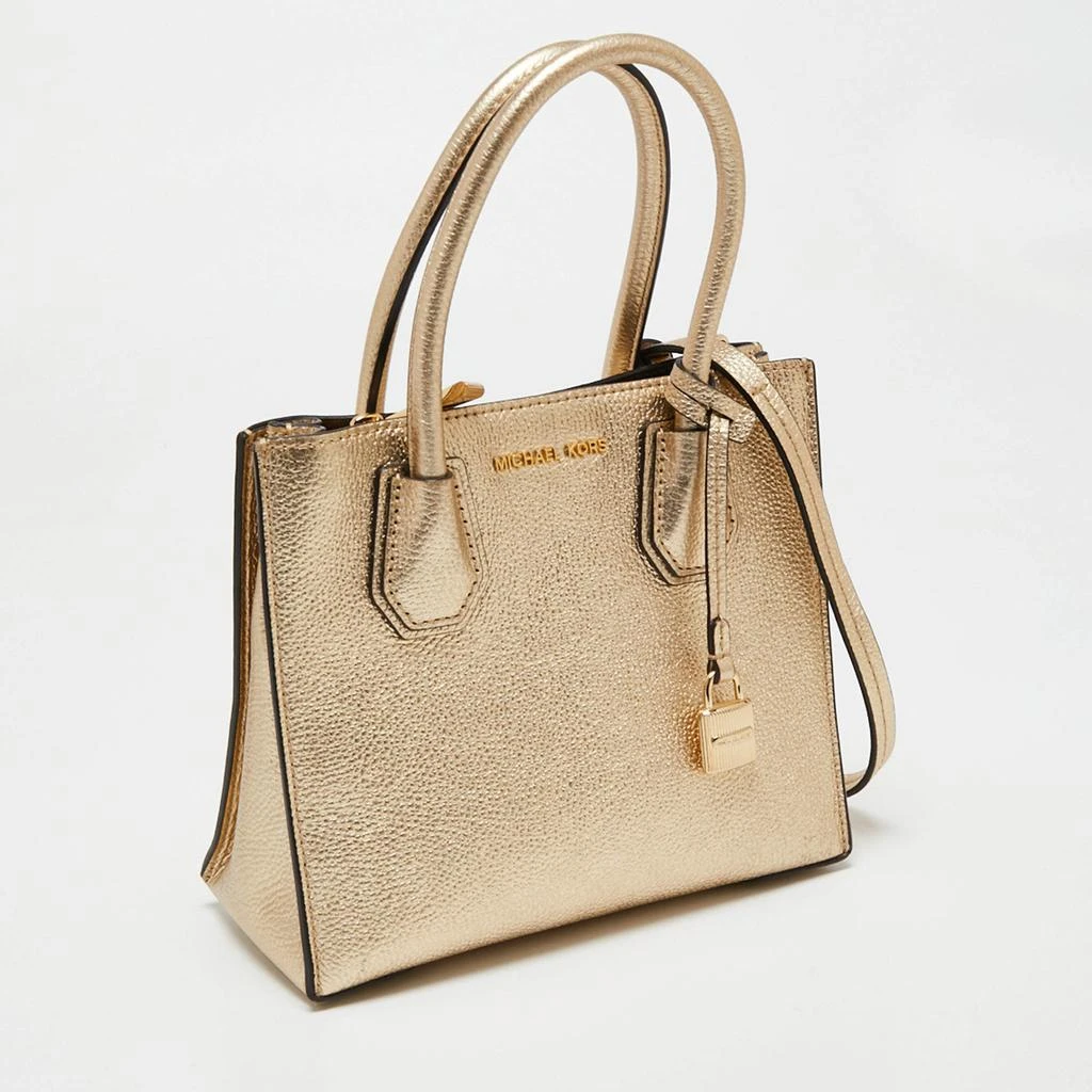 商品[二手商品] Michael Kors|Michael Kors Gold Leather Mercer Tote,价格¥1628,第3张图片详细描述