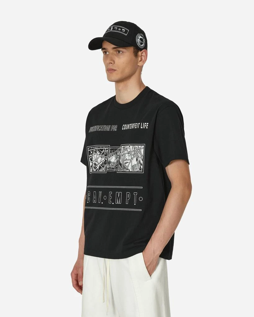 商品Cav Empt|Justification T-Shirt Black,价格¥310,第2张图片详细描述