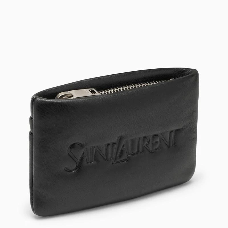 商品Yves Saint Laurent|Saint Laurent Padded Coin Purse With Logo,价格¥3177,第1张图片