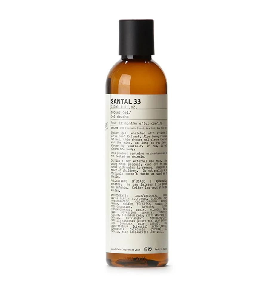 商品Le Labo|Santal 33 Shower Gel (237Ml),价格¥397,第1张图片