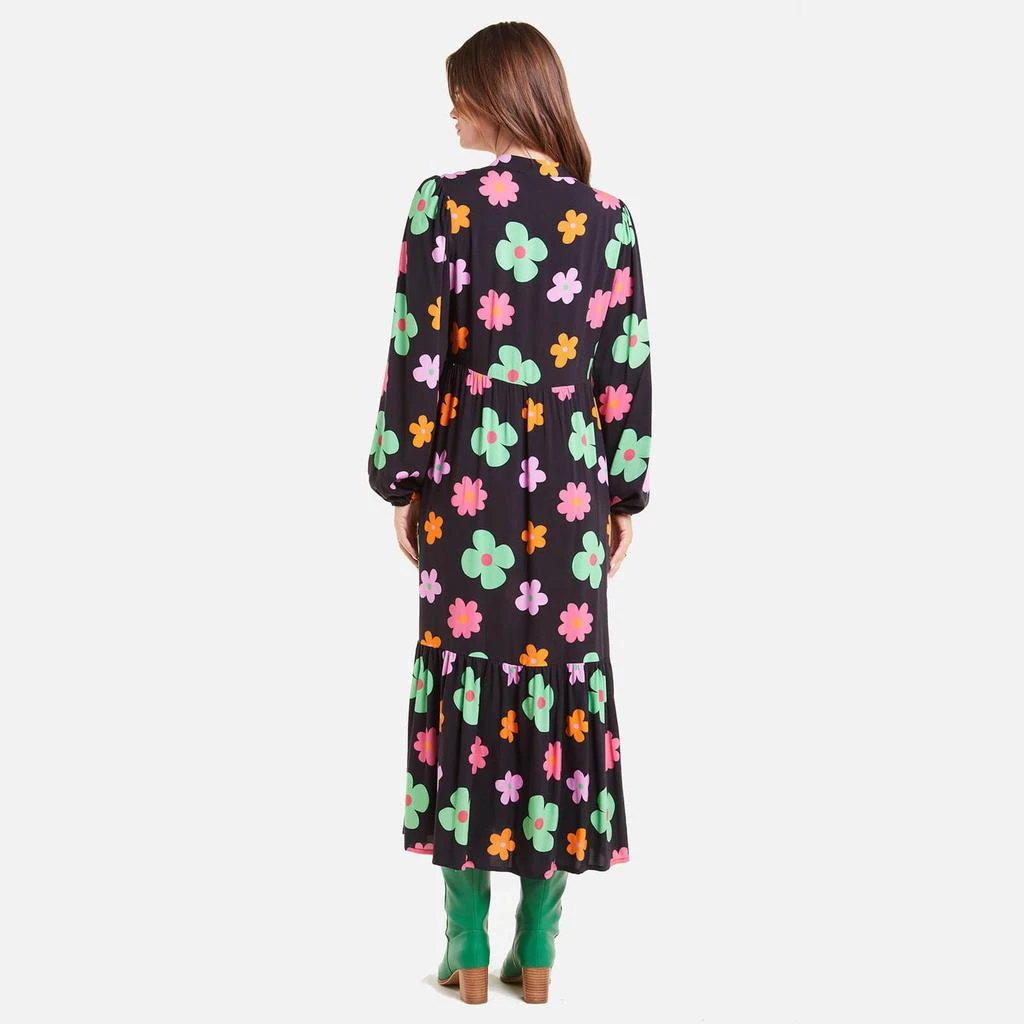商品The Hut|Never Fully Dressed Women's Retro Daisy Panel Dress - Black,价格¥103,第2张图片详细描述