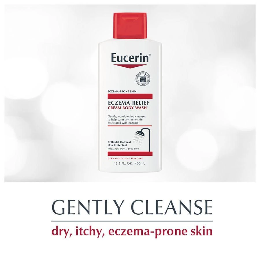 商品Eucerin|Eczema Relief Cream Body Wash Fragrance Free,价格¥143,第3张图片详细描述