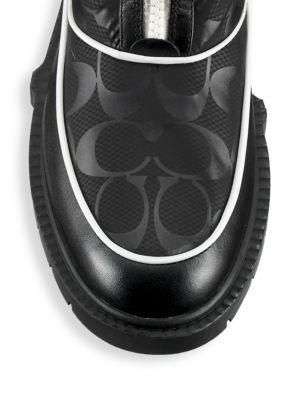 商品Coach|Leona Monogram Nylon Ankle Boots,价格¥563,第6张图片详细描述