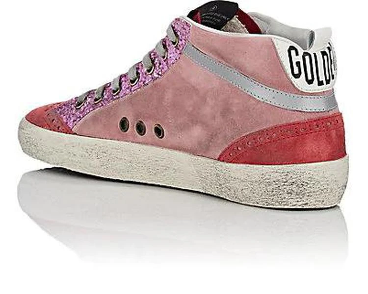 商品Golden Goose|Women's Mid Star Suede Sneakers,价格¥2673,第3张图片详细描述