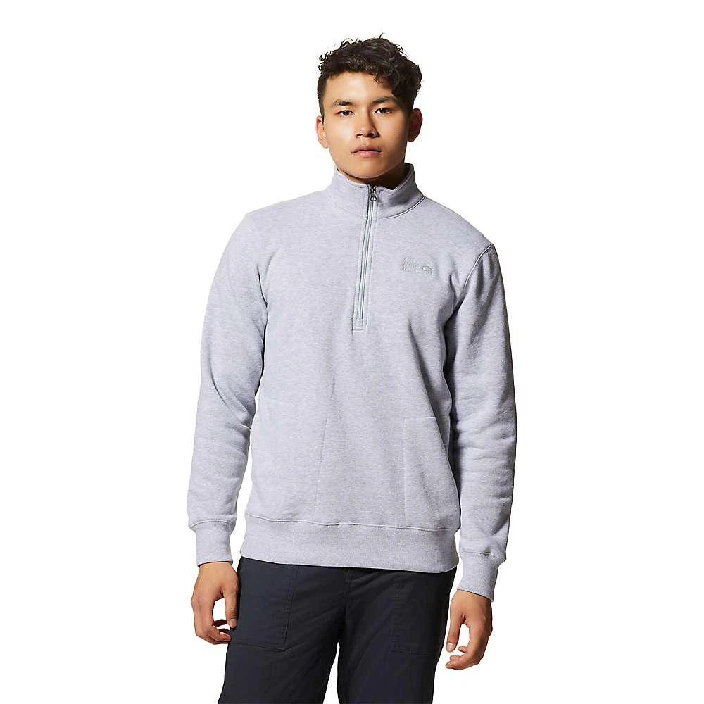 商品Mountain Hardwear|Mountain Hardwear Men's MHW Logo 1/4 Zip Top,价格¥498,第1张图片