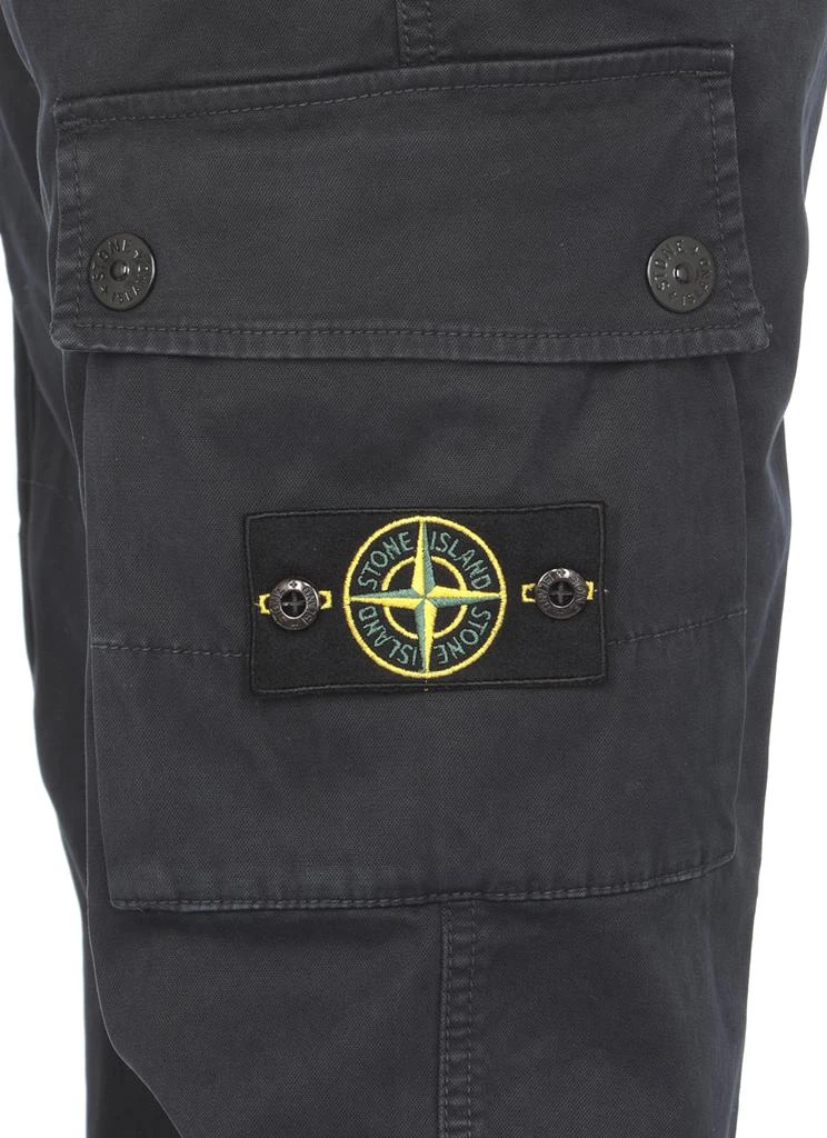 商品Stone Island|Stone Island Trousers Blue,价格¥2525,第5张图片详细描述