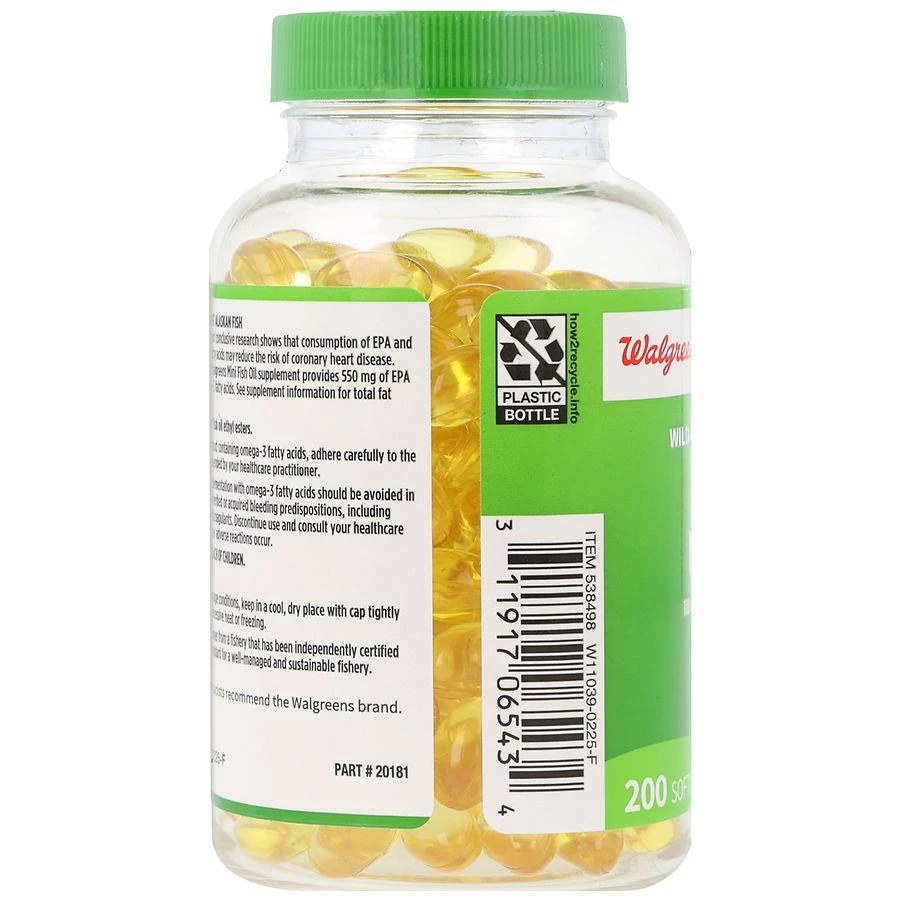 Mini Fish Oil 1000 mg Softgels 商品