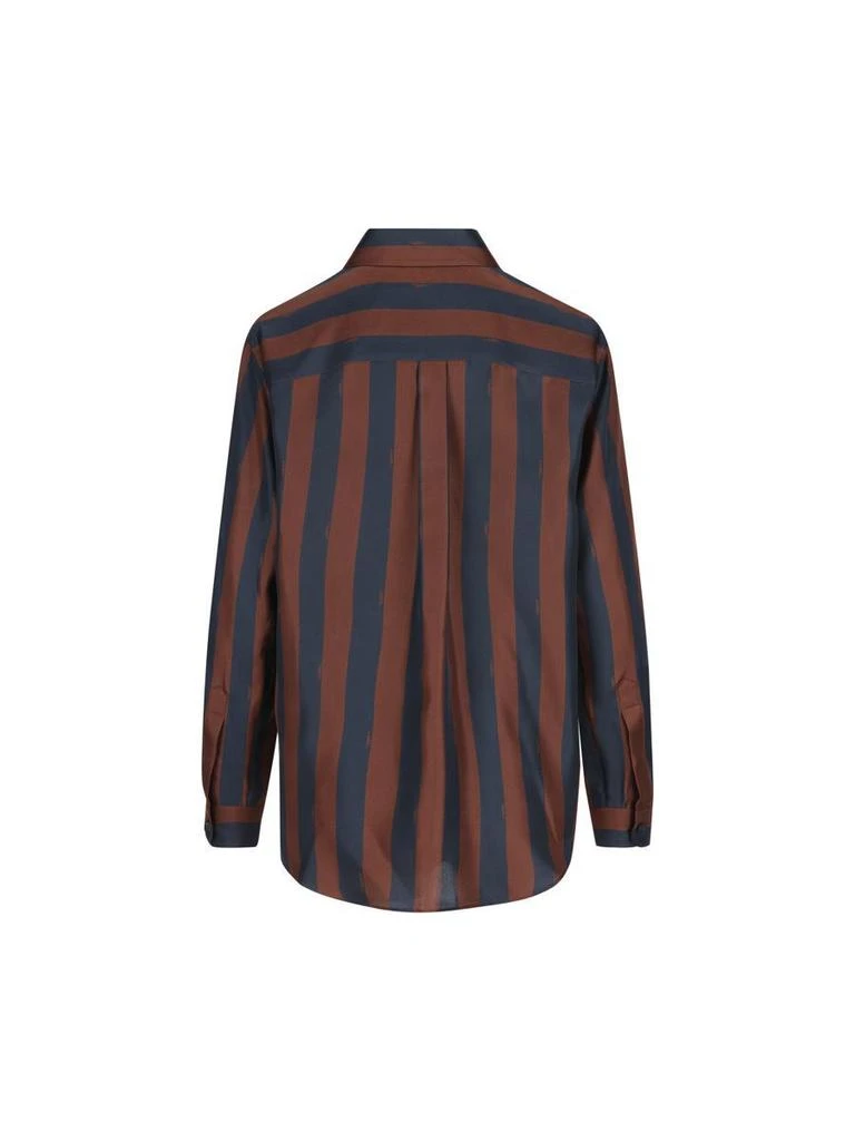 商品Fendi|Fendi Shirts in Cocoa/Navy,价格¥6214,第2张图片详细描述