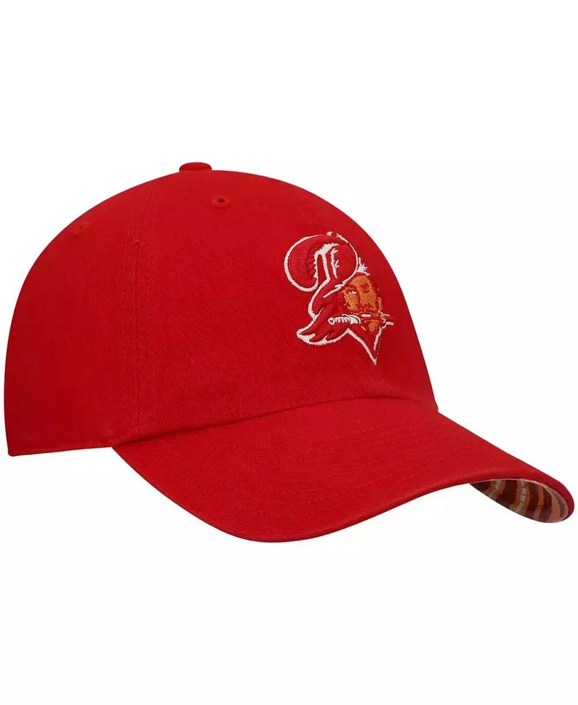 商品47 Brand|Men's x Zubaz Red Tampa Bay Buccaneers Undervisor Clean Up Adjustable Hat,价格¥225,第4张图片详细描述