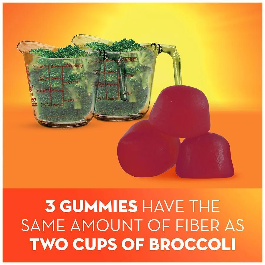 商品Metamucil|Fiber Gummies for Adults with Vitamins C, D, B12 for Metabolism, No Sugar Added Citrus Berry,价格¥209,第2张图片详细描述