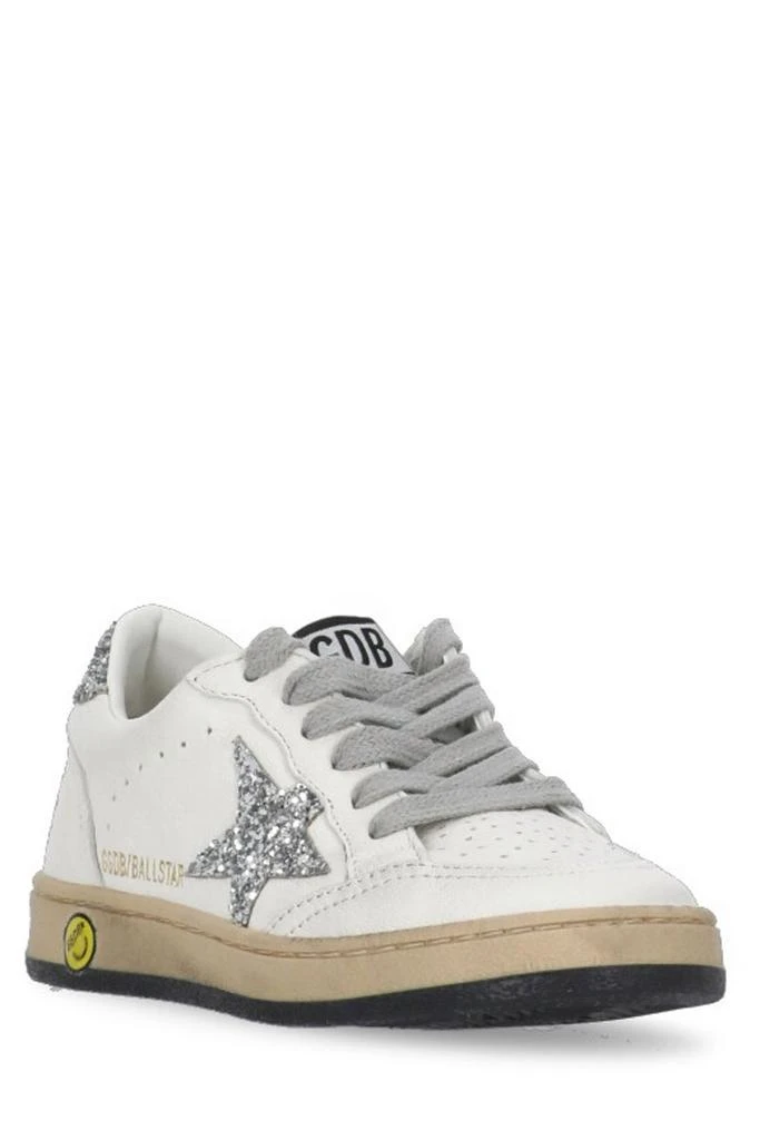 商品Golden Goose|Golden Goose Kids Ball Star Round Toe Sneakers,价格¥1138,第2张图片详细描述