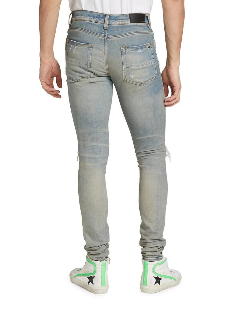 商品AMIRI|Mx1 Ultra-Suede Skinny Jeans,价格¥8225,第5张图片详细描述