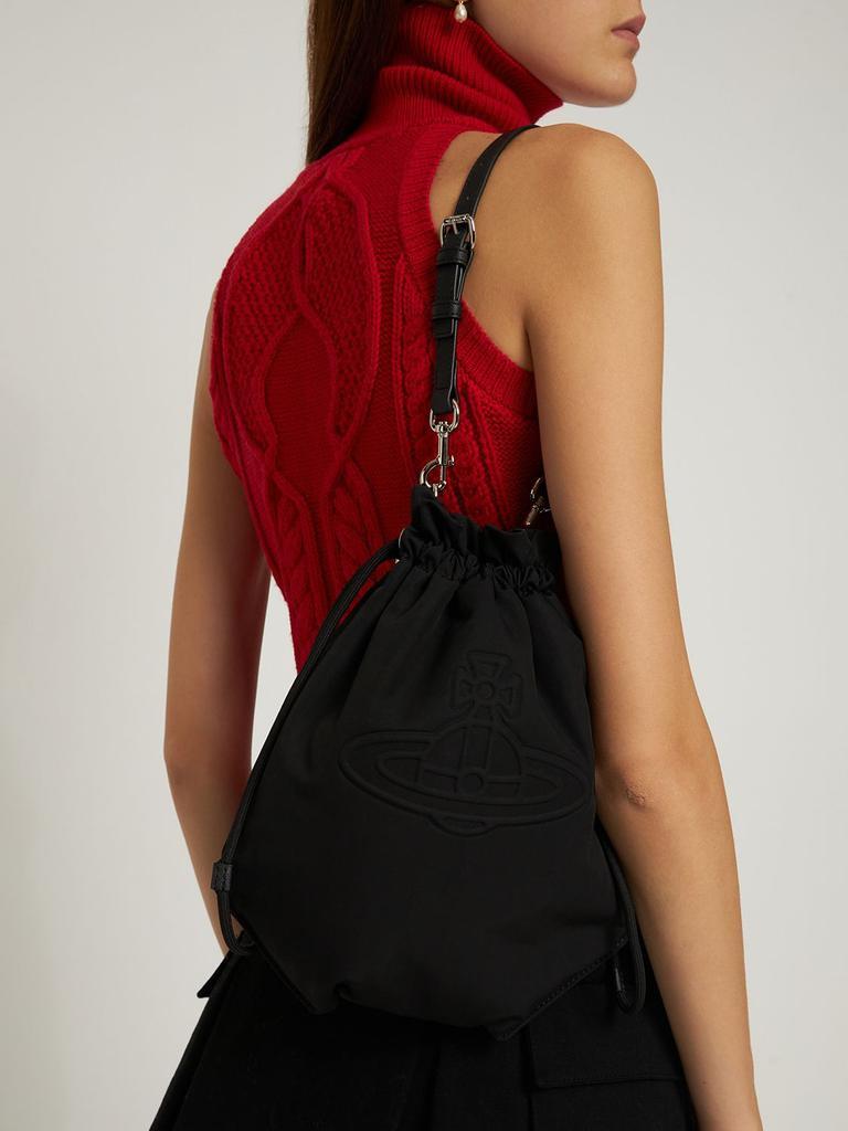 商品Vivienne Westwood|Re-nylon Drawstring Top Handle Bag,价格¥3172,第1张图片