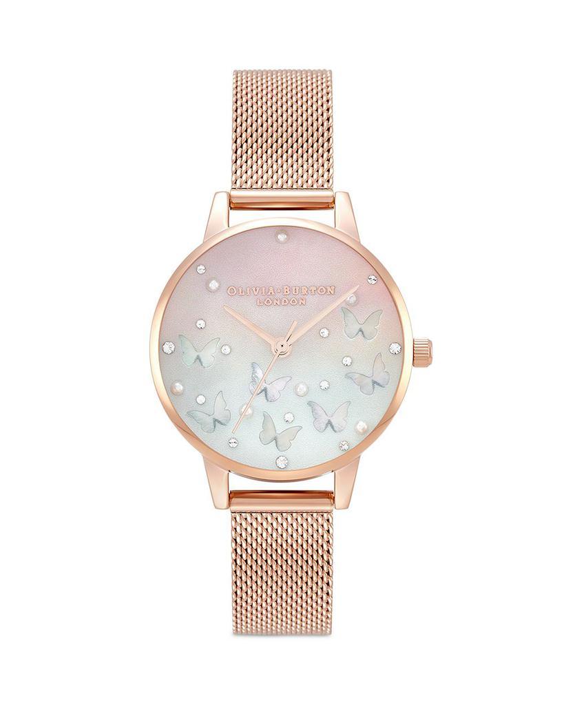 商品Olivia Burton|Sparkle Butterfly Watch, 30mm,价格¥881,第1张图片