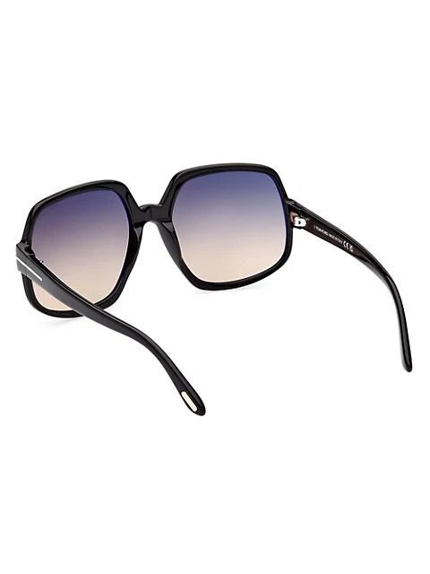 商品Tom Ford|60MM Geometric Sunglasses,价格¥3238,第4张图片详细描述