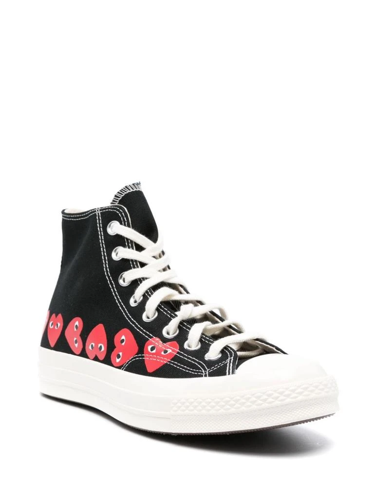 商品Comme des Garcons|CHUCK TAYLOR HIGH-TOP SNEAKERS,价格¥1124,第3张图片详细描述