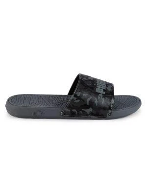 商品Puma|Cool Cat 2.0 Camo Print Slides,价格¥151,第1张图片