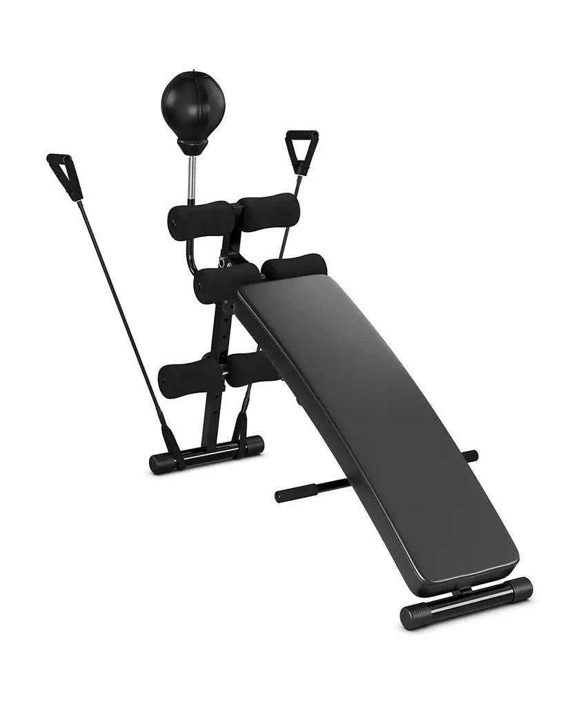 商品Costway|Adjustable Incline Curved Workout Fitness Sit Up Bench,价格¥596,第3张图片详细描述