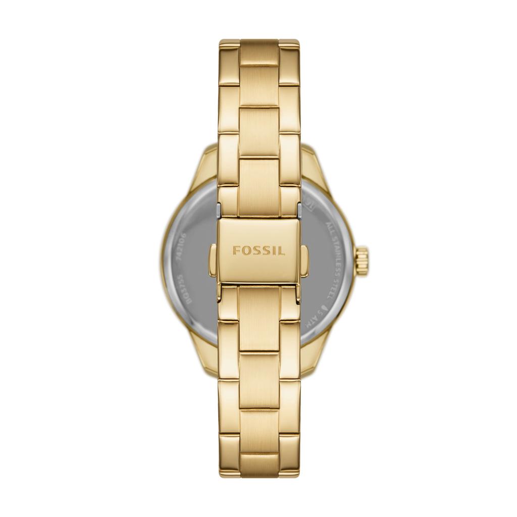 Fossil Women's Rye Automatic, Gold-Tone Alloy Watch商品第3张图片规格展示