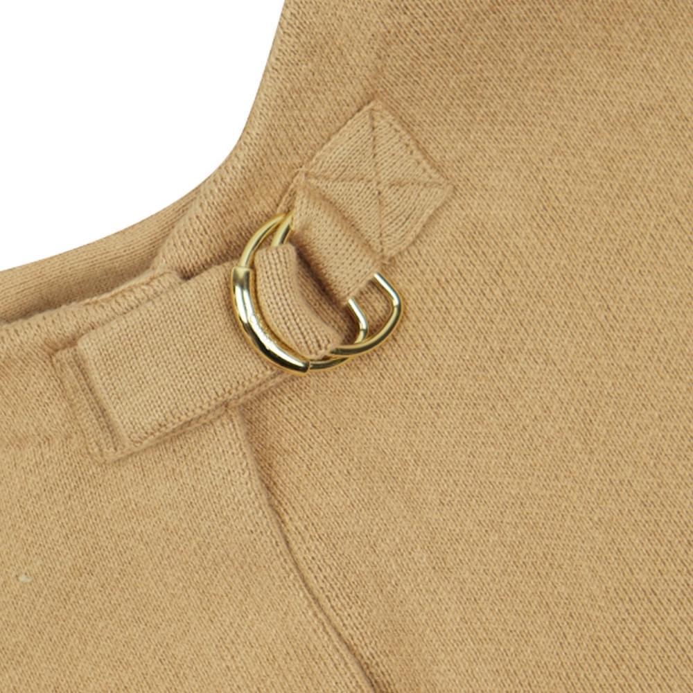 商品Chloé|Beige Knitted Cape,价格¥1107,第4张图片详细描述