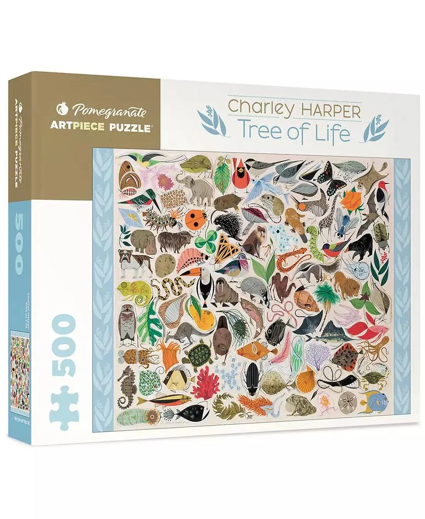 商品Pomegranate Communications, Inc.|Charley Harper - Tree of Life Puzzle Set,价格¥143,第1张图片