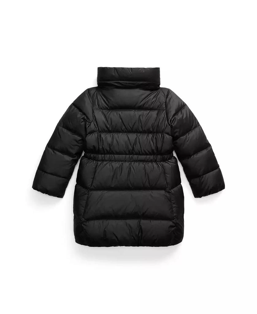 商品Ralph Lauren|Toddler And Little Girls Quilted Long Jacket,价格¥1369,第3张图片详细描述