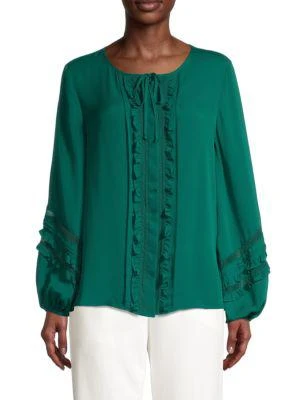 商品Kobi Halperin|Layne Silk Blouse,价格¥718,第1张图片