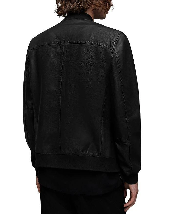 商品ALL SAINTS|Tyro Leather Full Zip Bomber Jacket ,价格¥3581,第4张图片详细描述